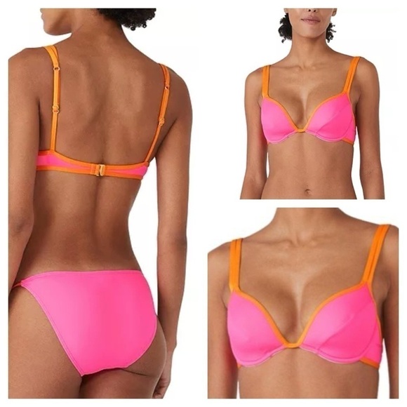 KATE SPADE NEW YORK
Women's U-Wire Contrast-Trim Bikini Set size S new - Picture 1 of 8